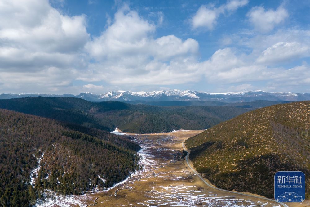 云南普达措：雪山碧水绘就高原生态画卷